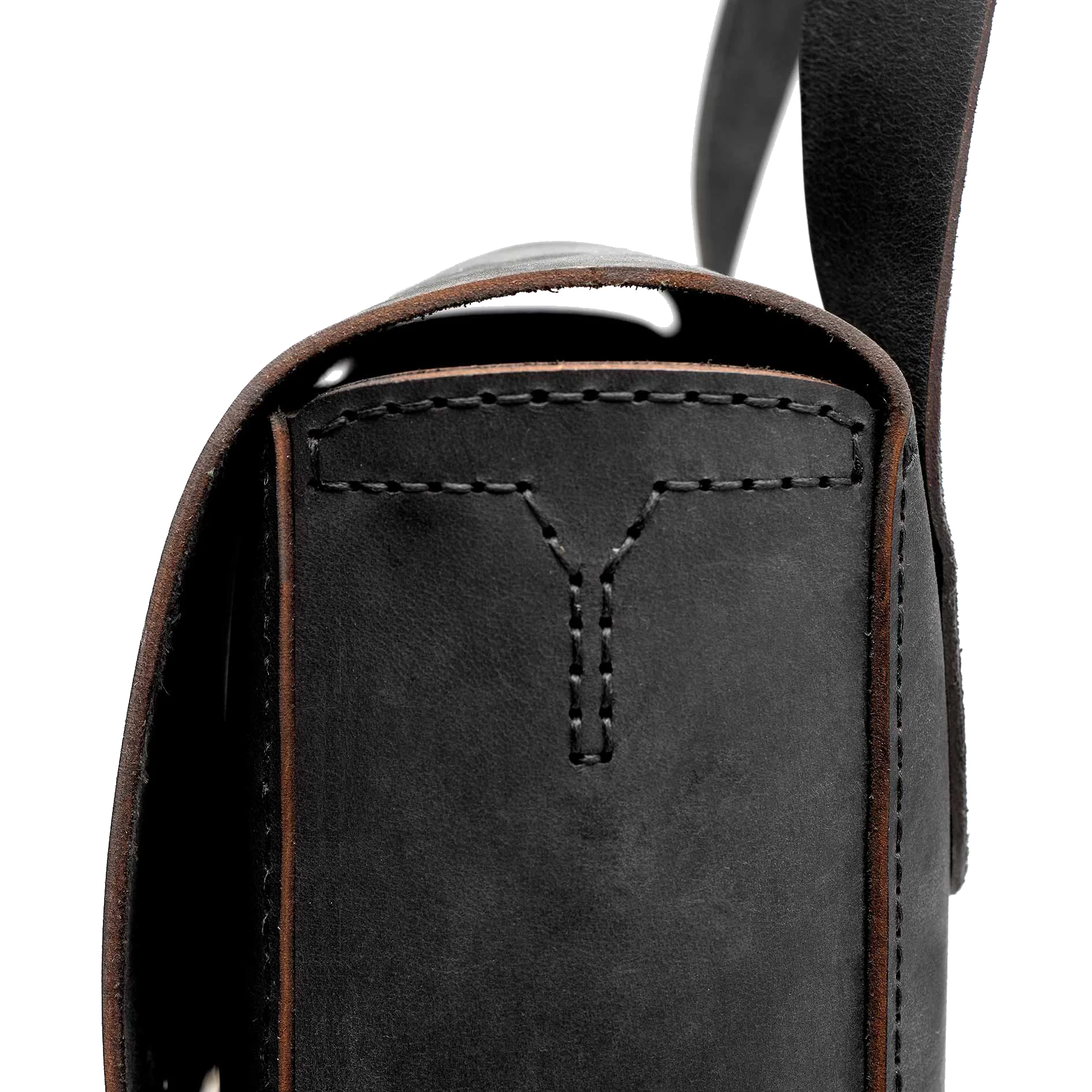Goodstead Ethical Leather Satchel - Black - Image 6