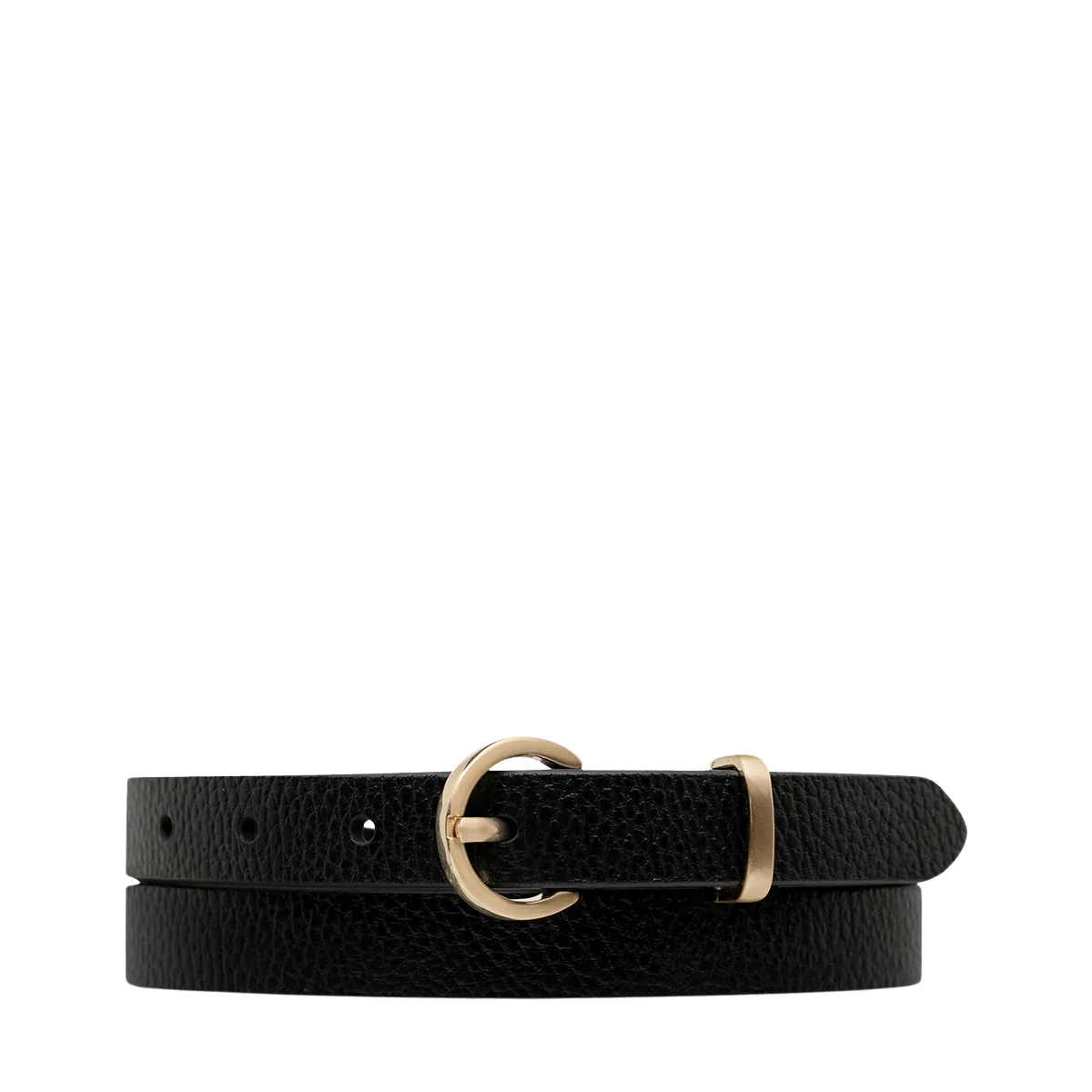 Happens All The Time Belt - Black/Gold