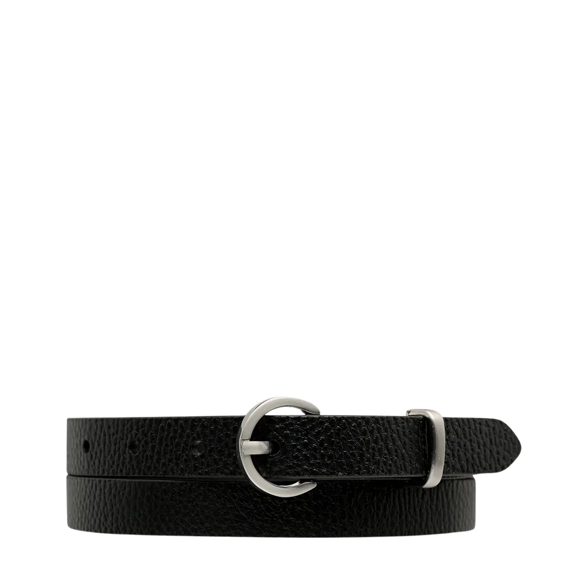 Happens All The Time Belt - Black / Silver