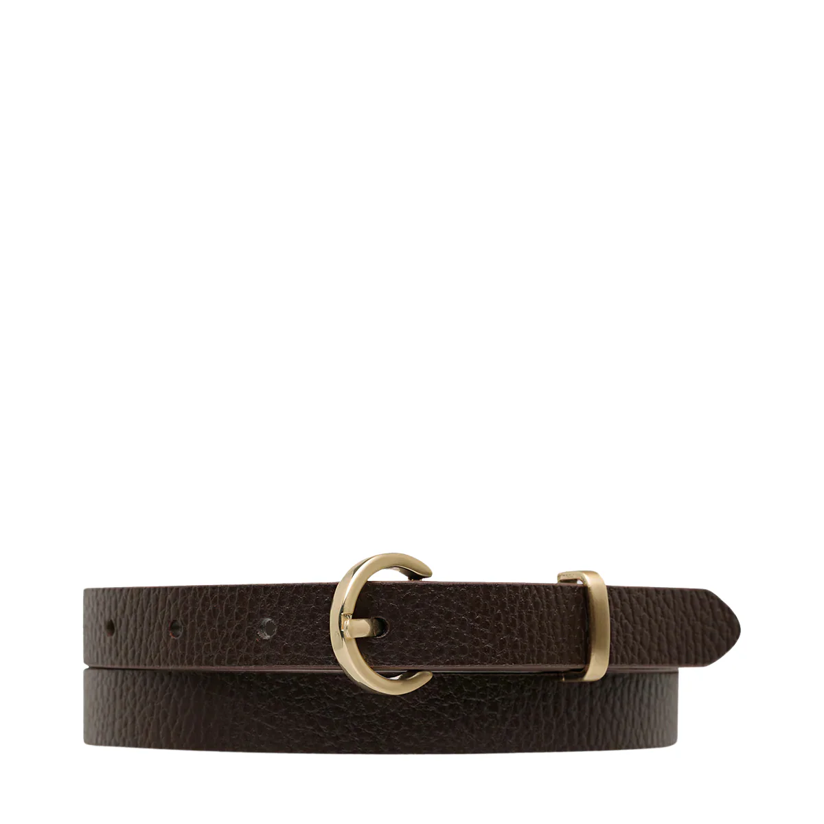 Happens All The Time Belt - Choc/Gold