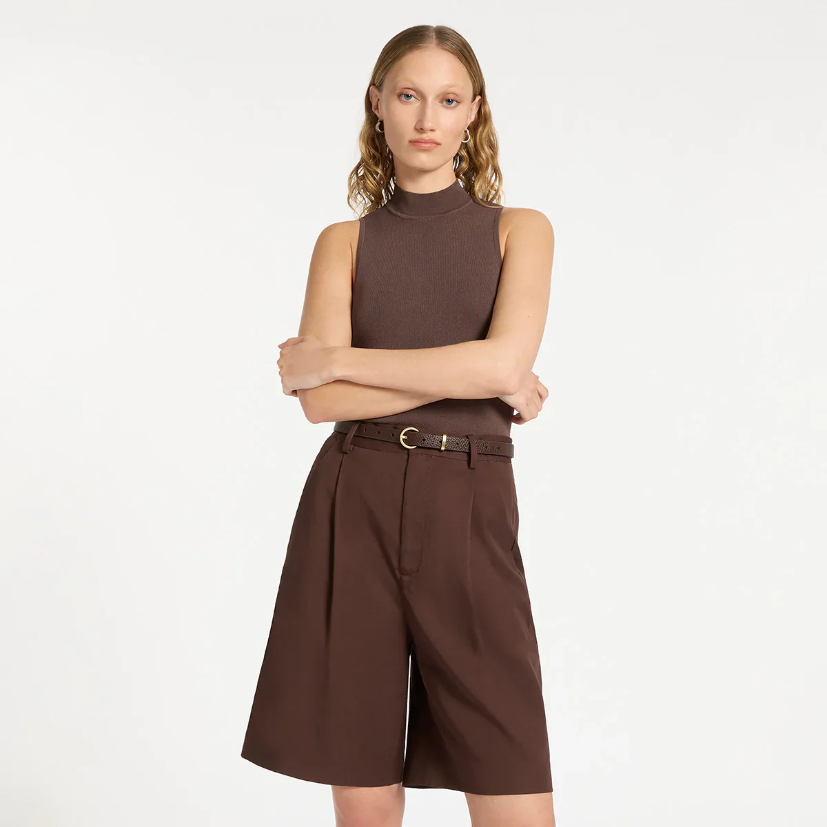 Happens All The Time Belt - Choc/Gold - Image 4