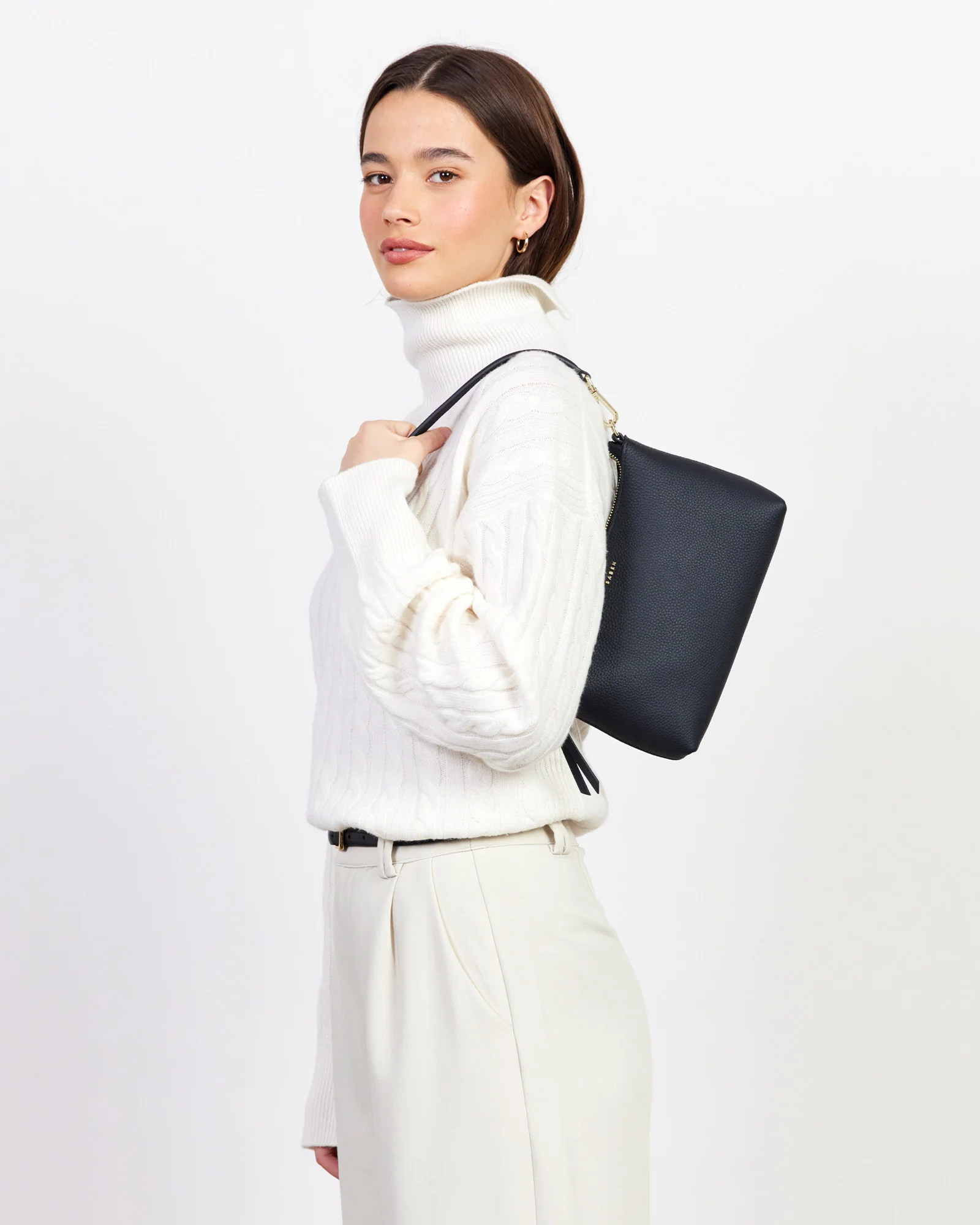 Haven Shoulder Bag - Black - Image 5
