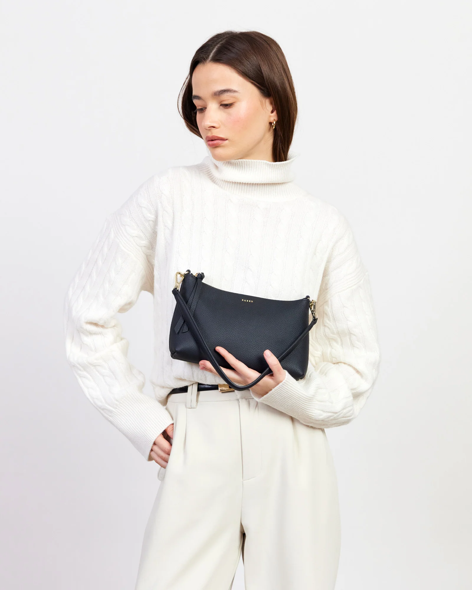 Haven Shoulder Bag - Black - Image 6