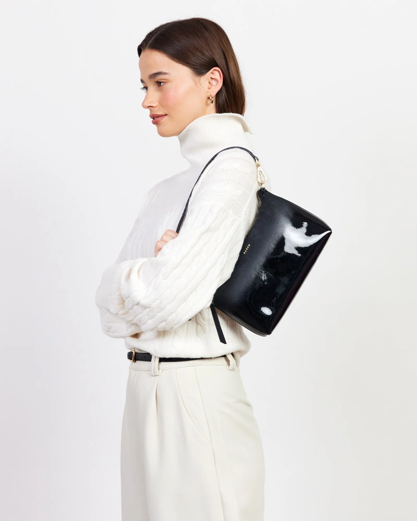 Haven Shoulder Bag - Black Dipped - Image 2