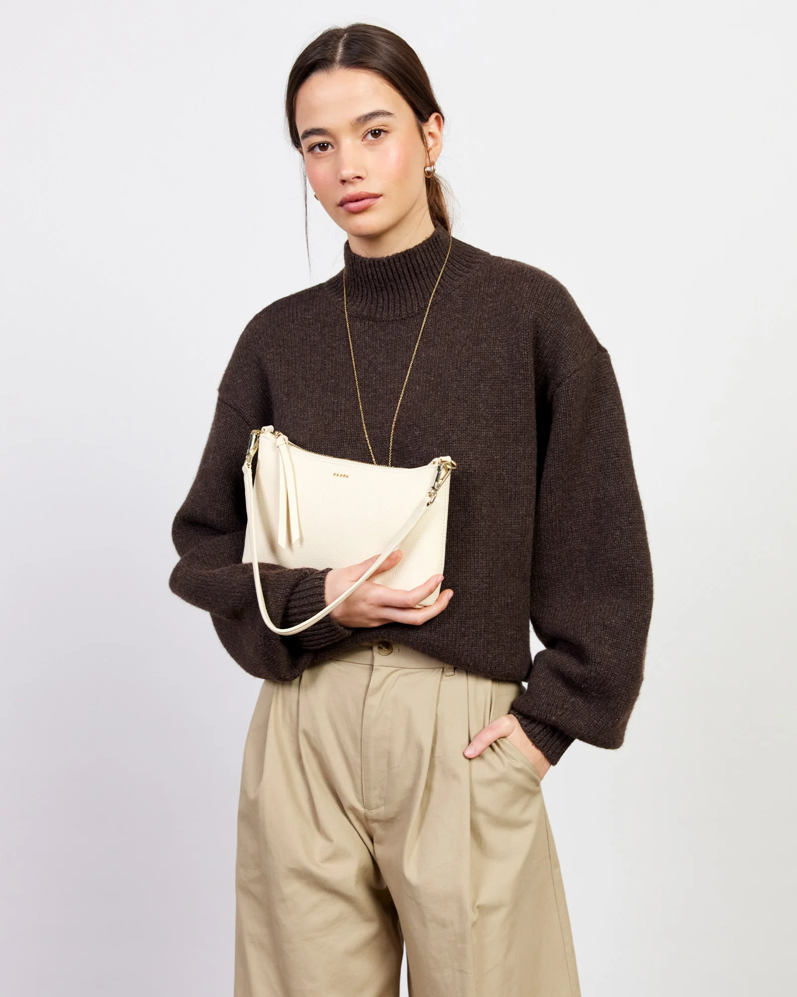 Haven Shoulder Bag - Vanilla - Image 5