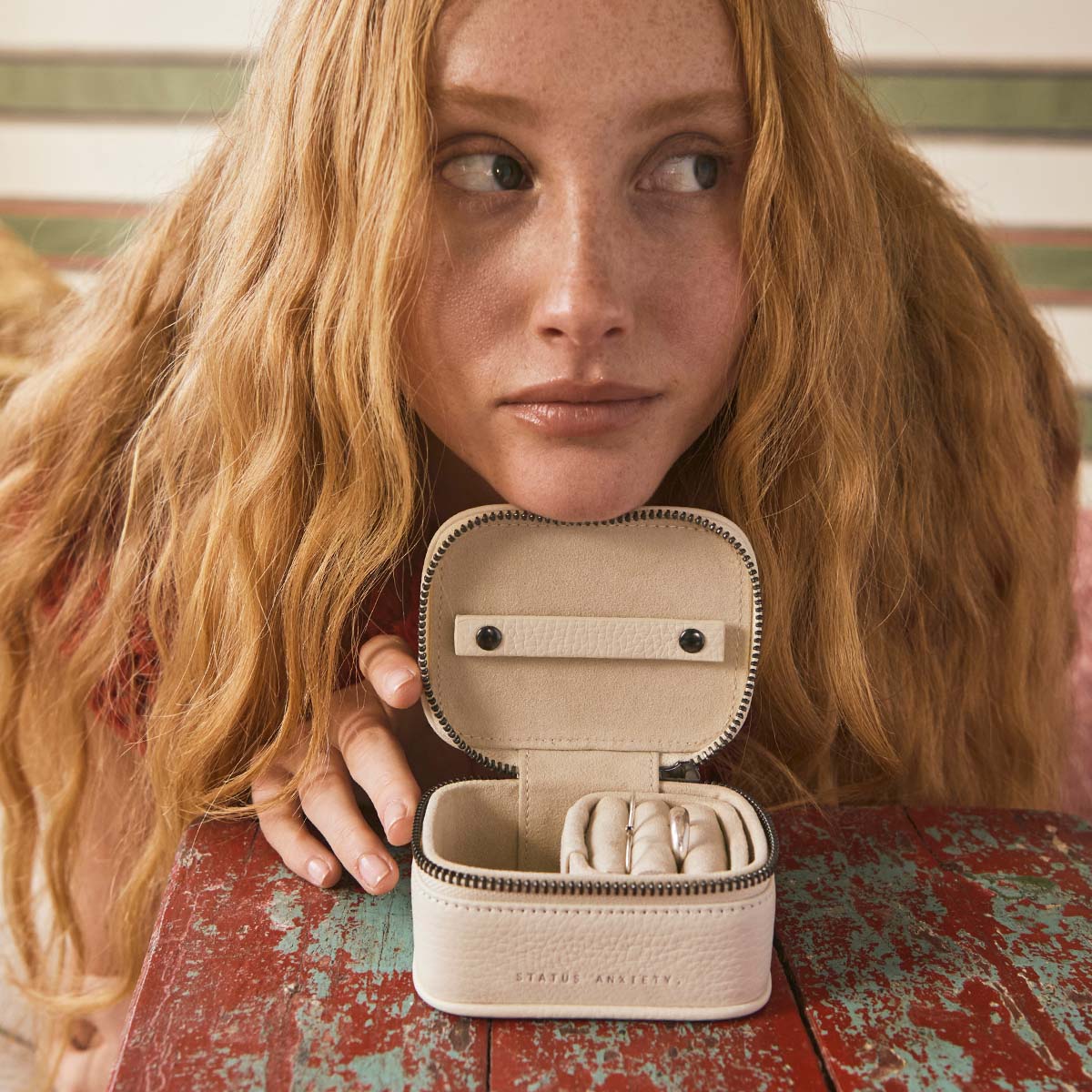 Heartbreaker Jewellery Case - Chalk - Image 4