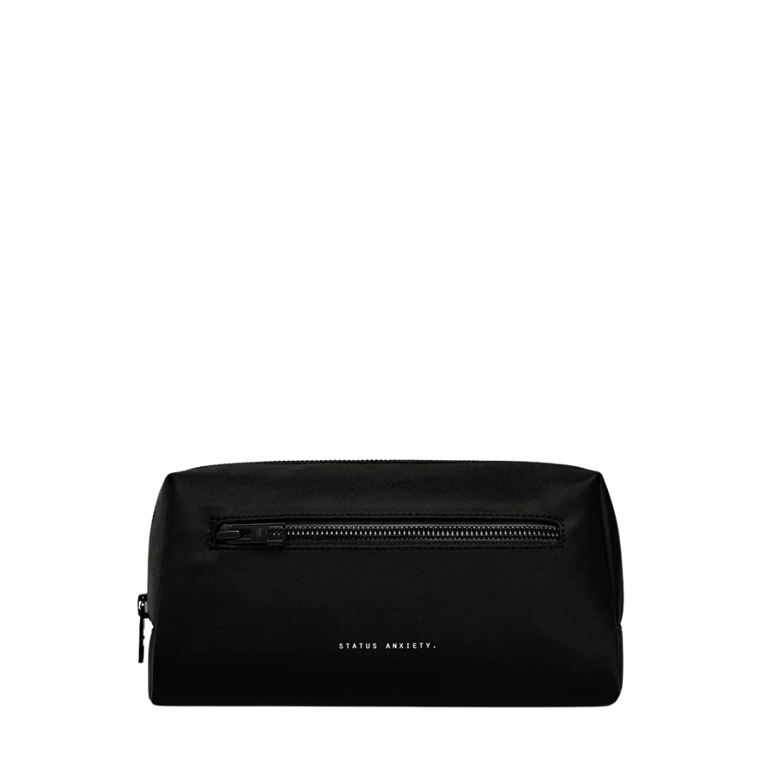 Hunter Recycled Toiletry Bag - Black - Image 3
