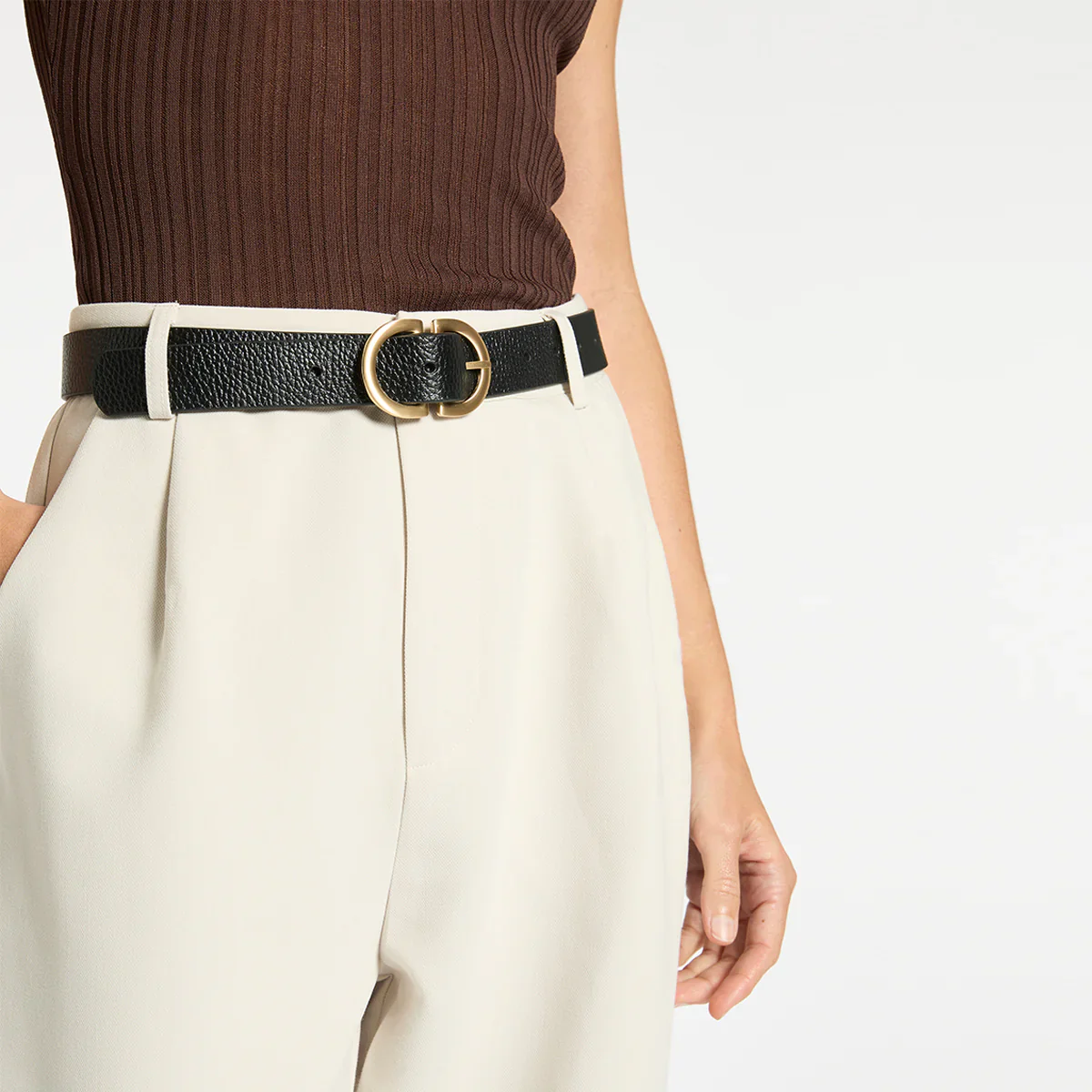In Reverse Belt - Black/Gold - Image 2