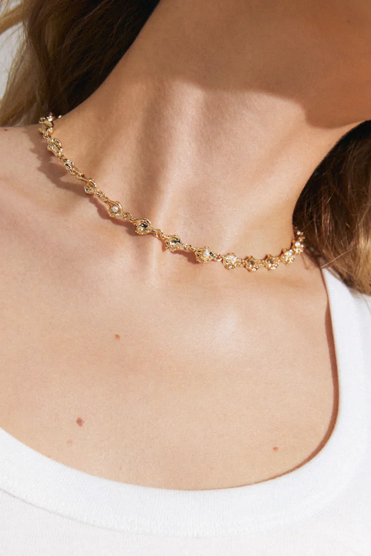 Inaya Necklace - Gold Plated - Image 2