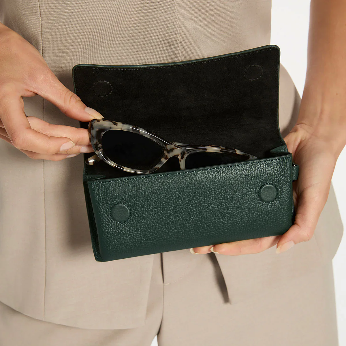 Into The Ether Sunglasses Case - Teal - Image 2