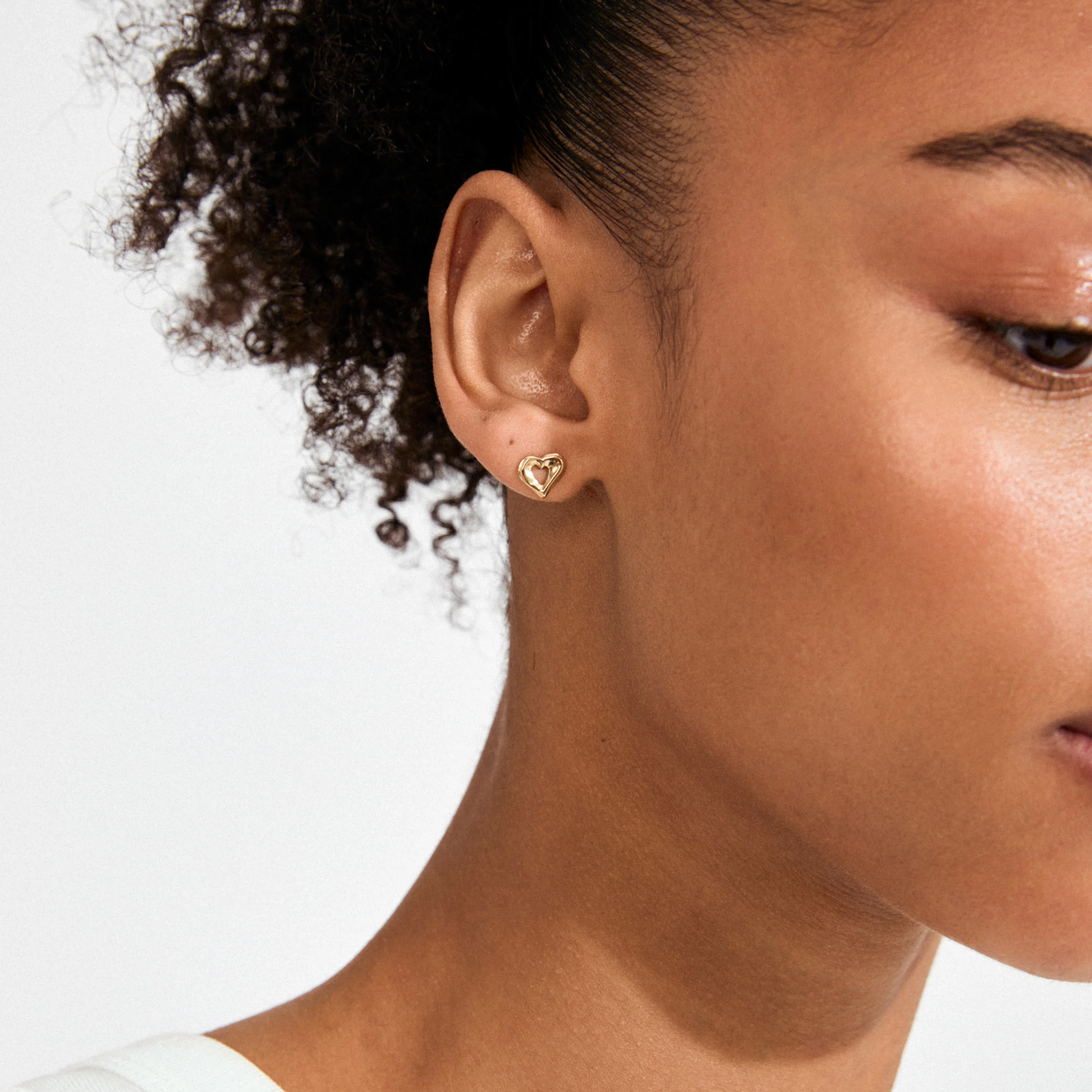Iris Earrings - Gold Plated - Image 2