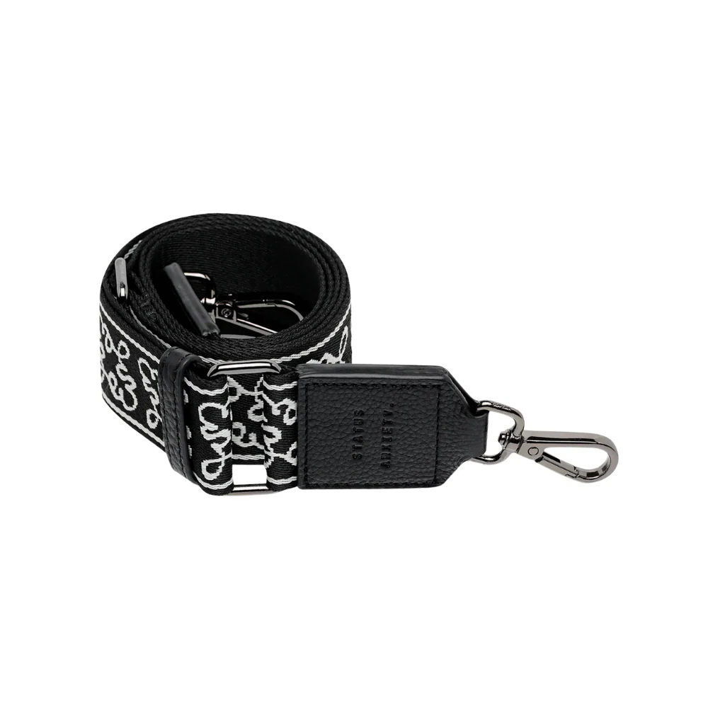 Jacquard Webbed Strap - Black - Image 3