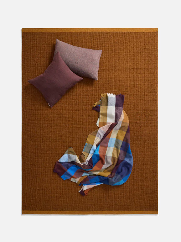 Joni Wool Rug - Orange Peel/ Saffron - Image 3