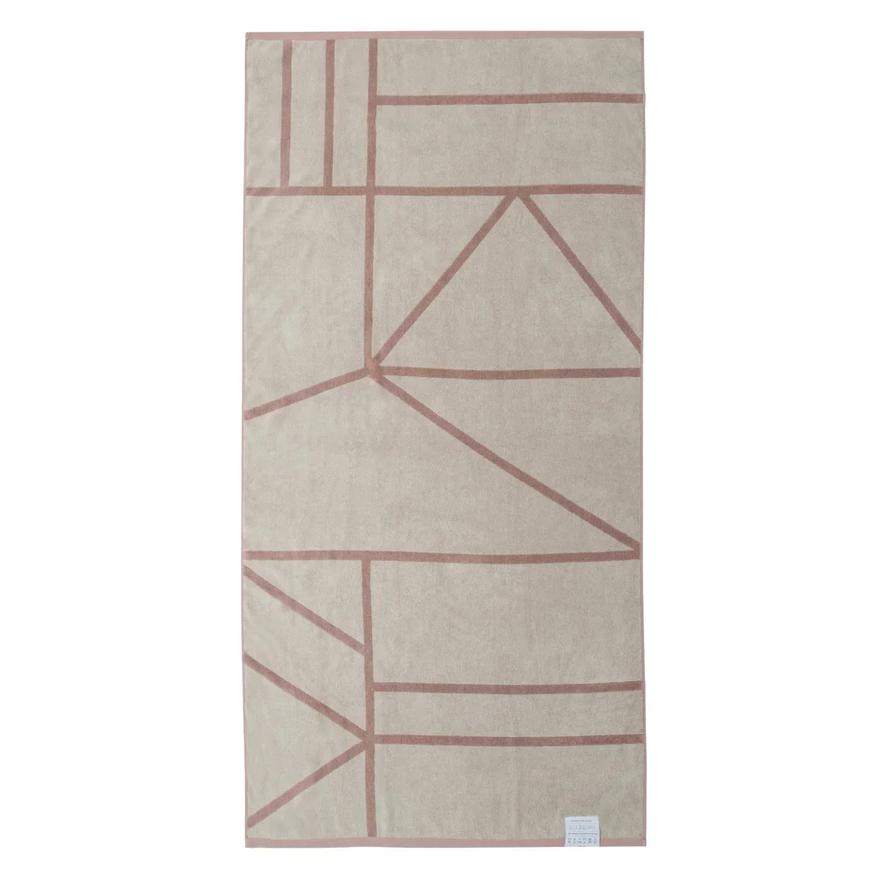 Journey Organic Cotton Pool Towel - Dune - Image 3