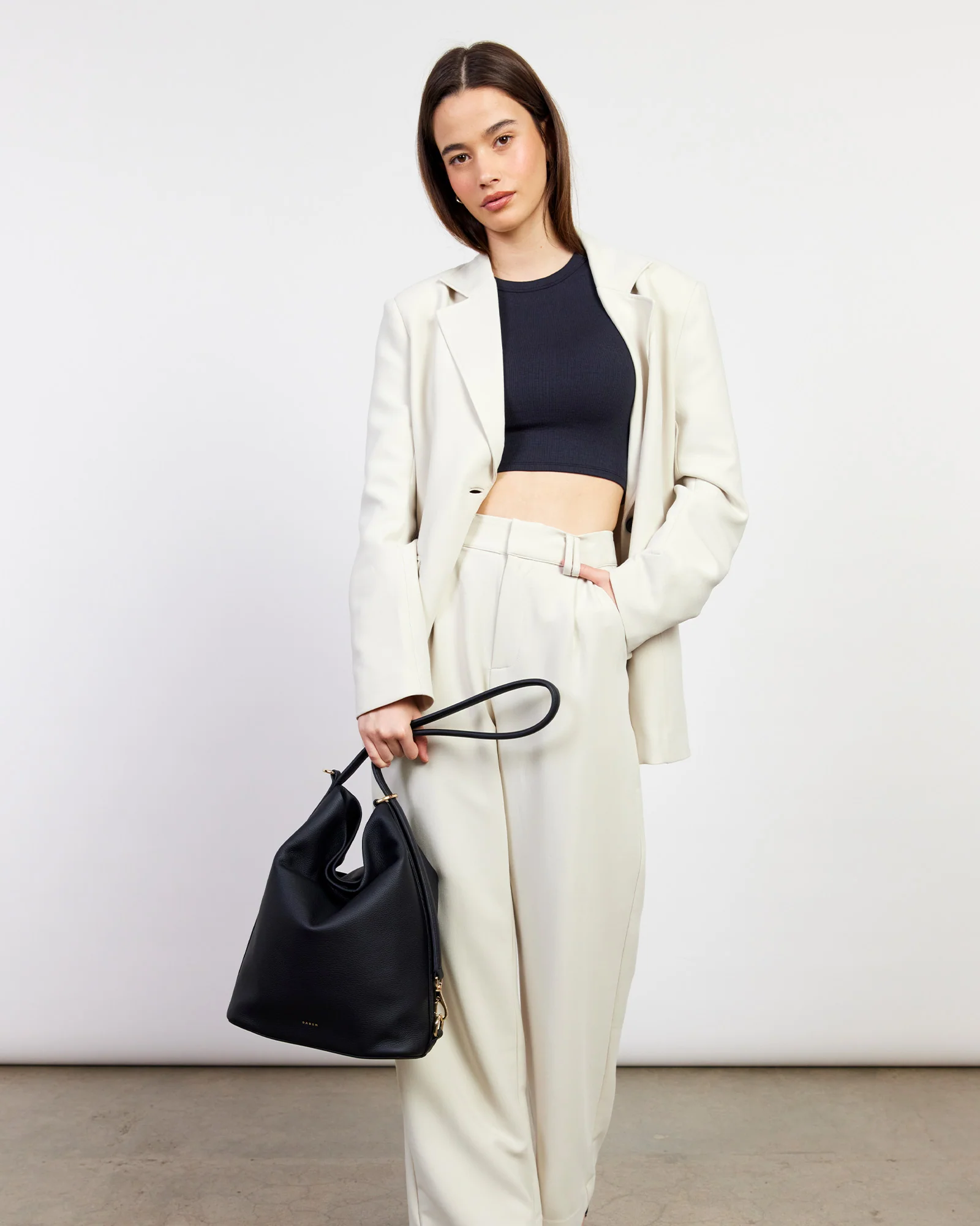 June Shoulder Bag - Black Luxe - Image 9
