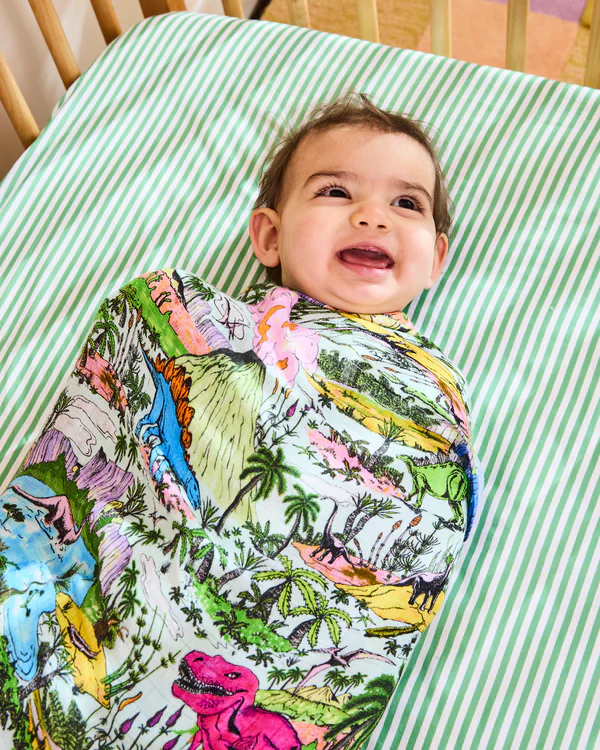 Bamboo Swaddle - Jurassic - Image 2