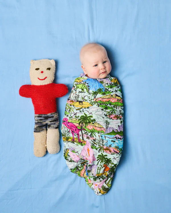 Bamboo Swaddle - Jurassic - Image 4
