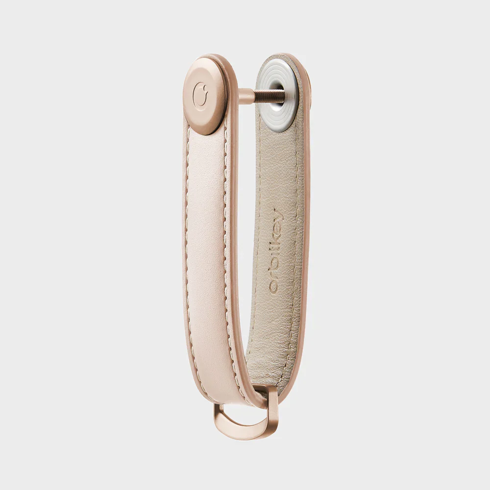 Key Organiser Leather - Blush - Image 4