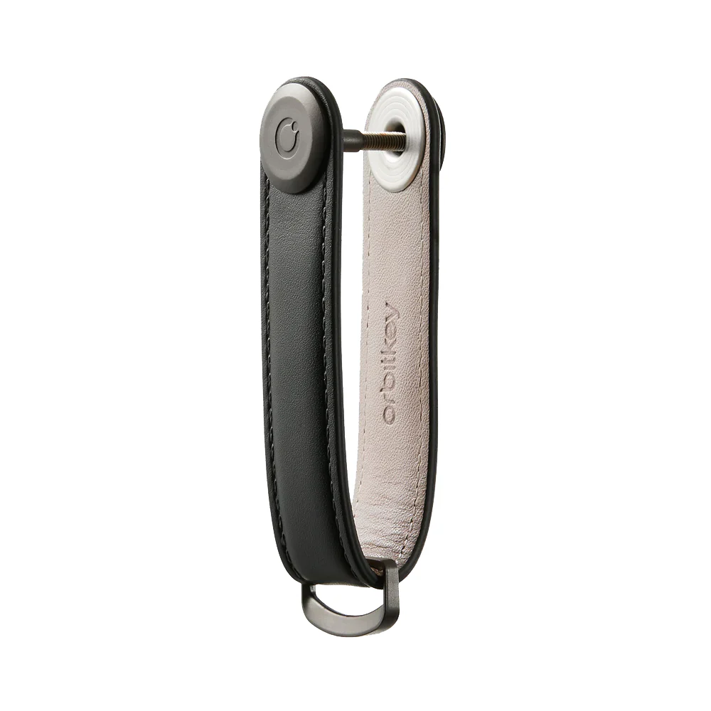 Key Organiser Leather - Saffiano Liquorice Black - Image 3