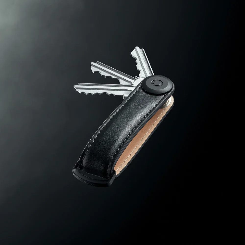 Key Organiser Leather - Saffiano Liquorice Black - Image 5