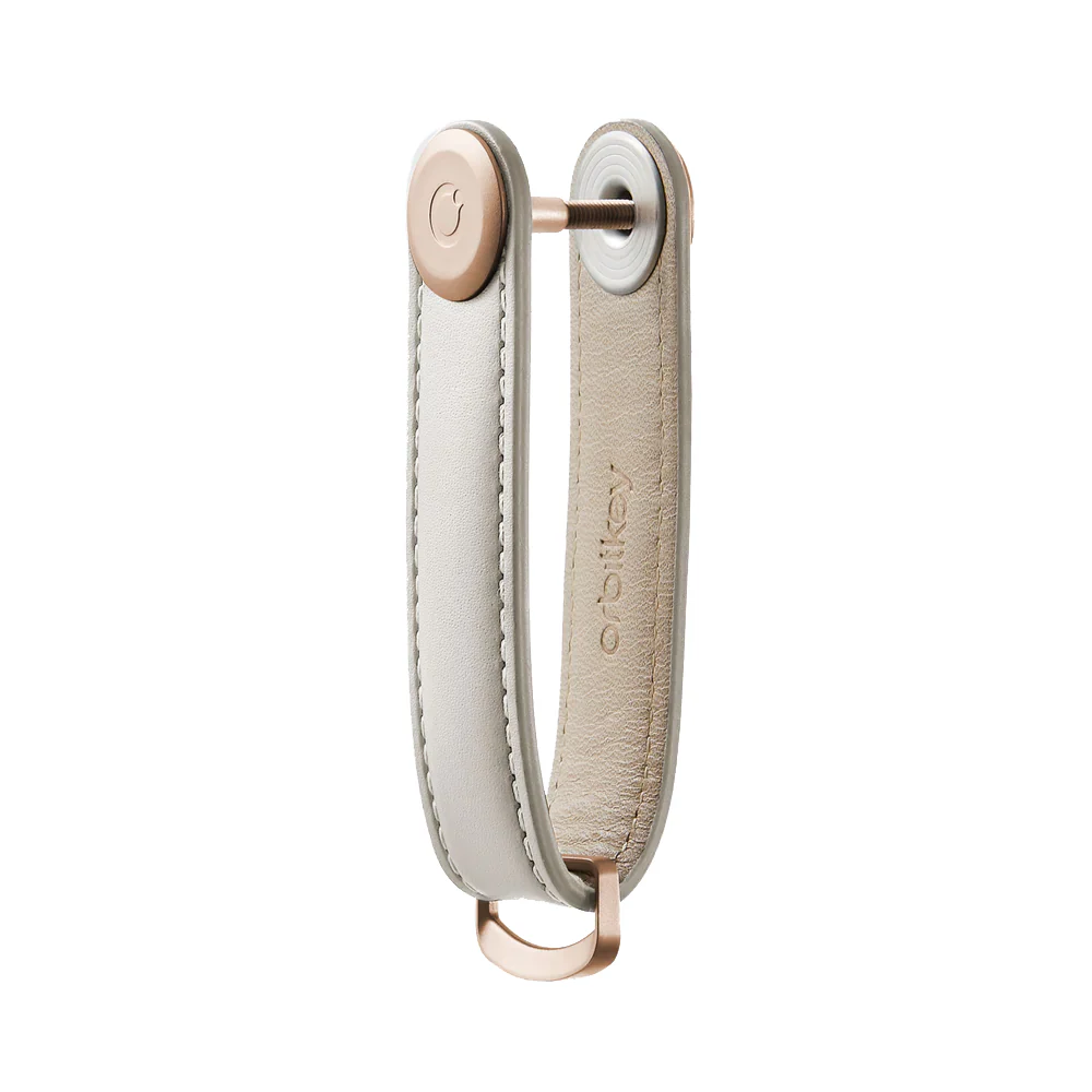 Key Organiser Leather - Stone/Grey - Image 3