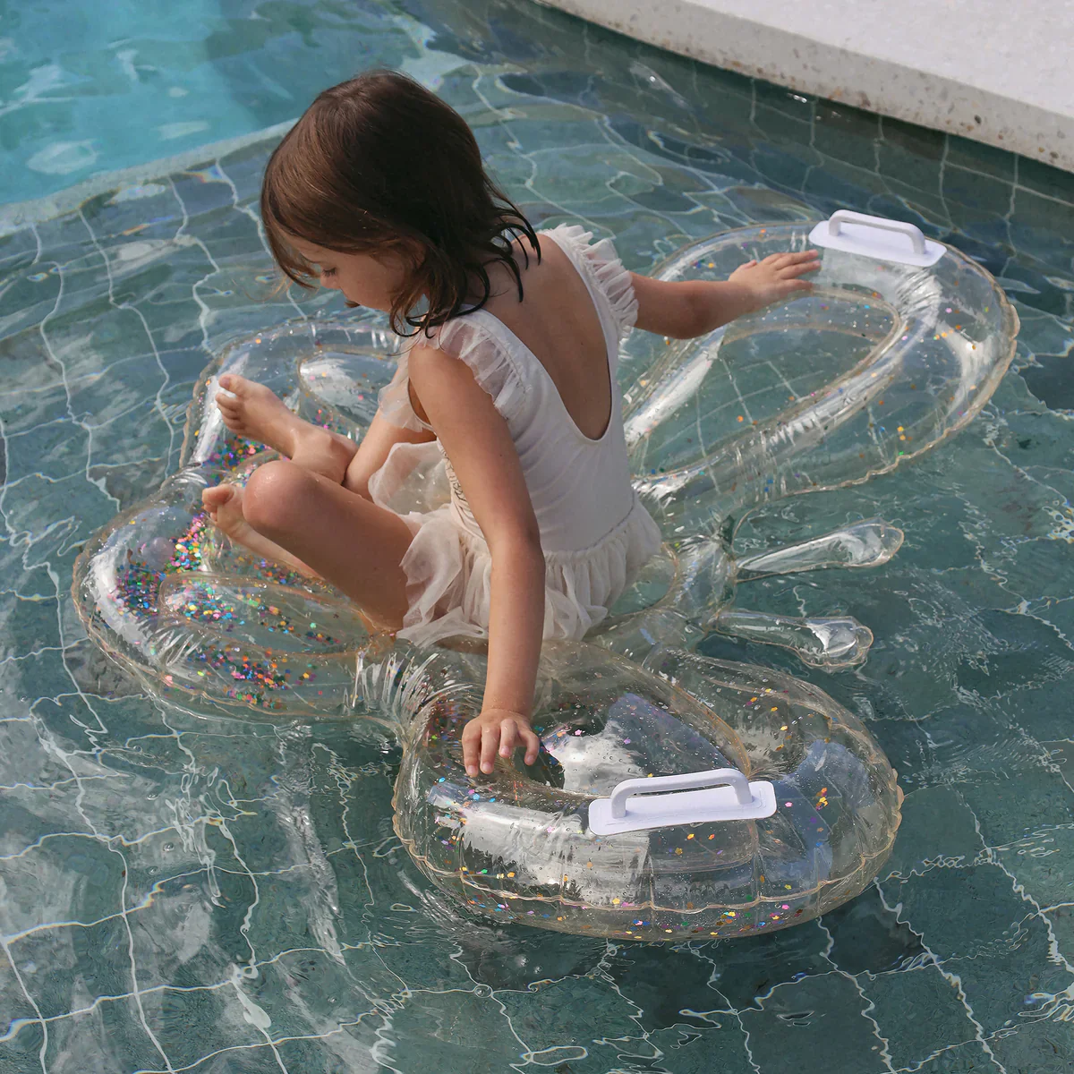 Kids Lie On Float - Cotton Candy - Image 5