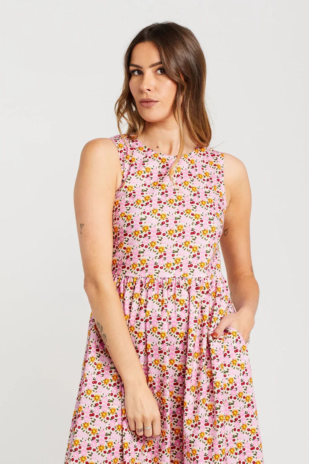 Kippah Dress - Posy - Image 8