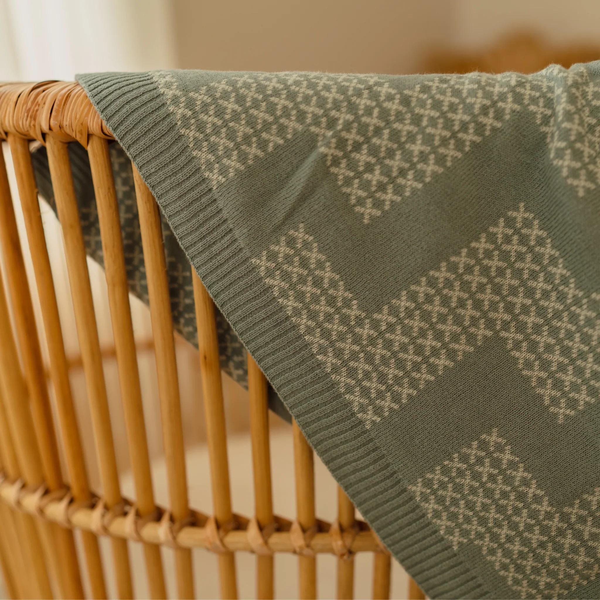 Pēpi Knitted Blanket - Poutama - Image 4