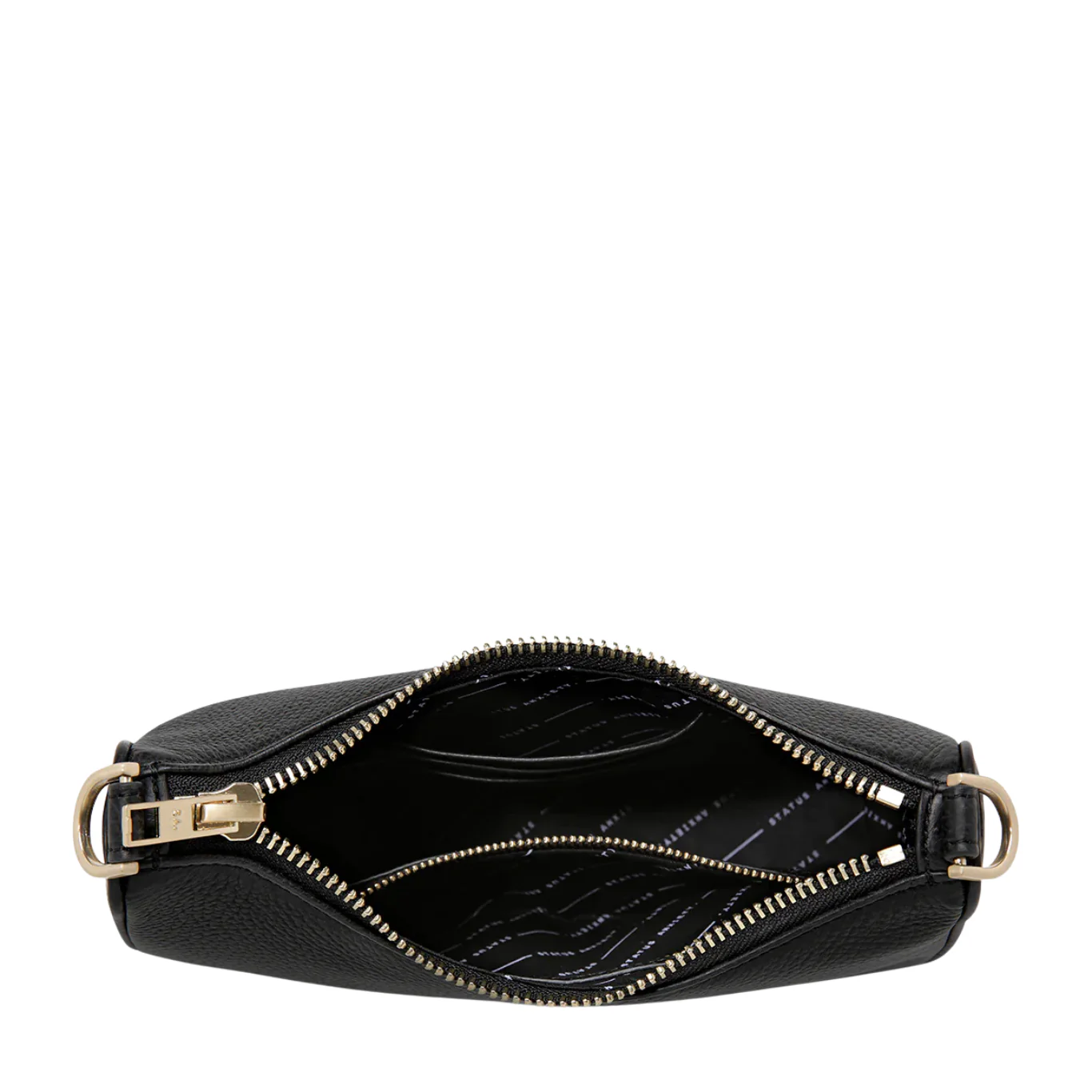 Look Both Ways Bag - Black/Brushed Gold - Image 11