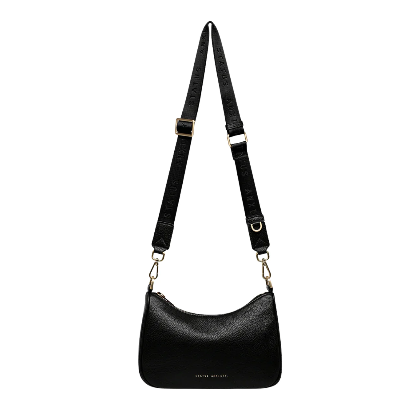 Look Both Ways Bag - Black/Brushed Gold - Image 6