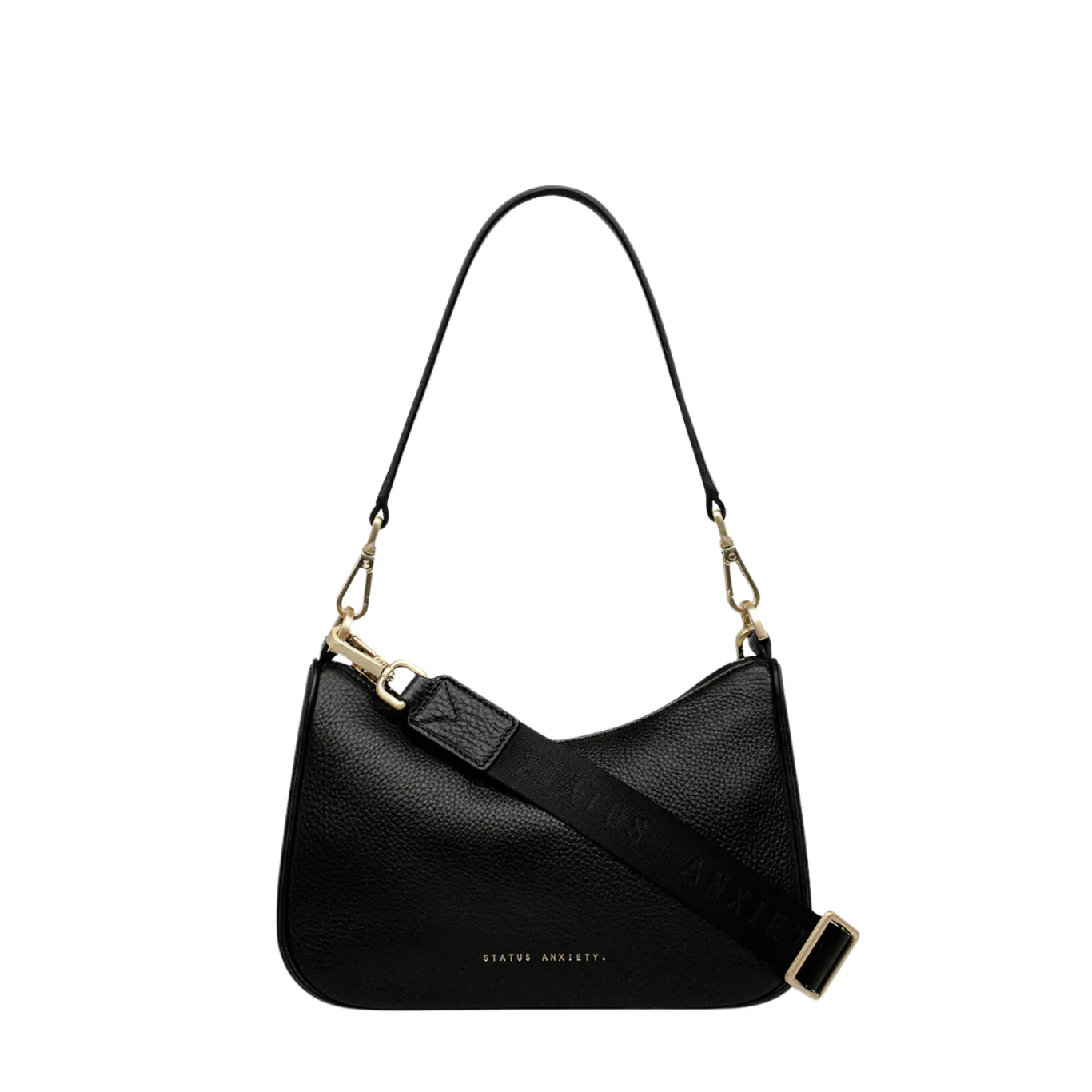Look Both Ways Bag - Black/Brushed Gold - Image 9