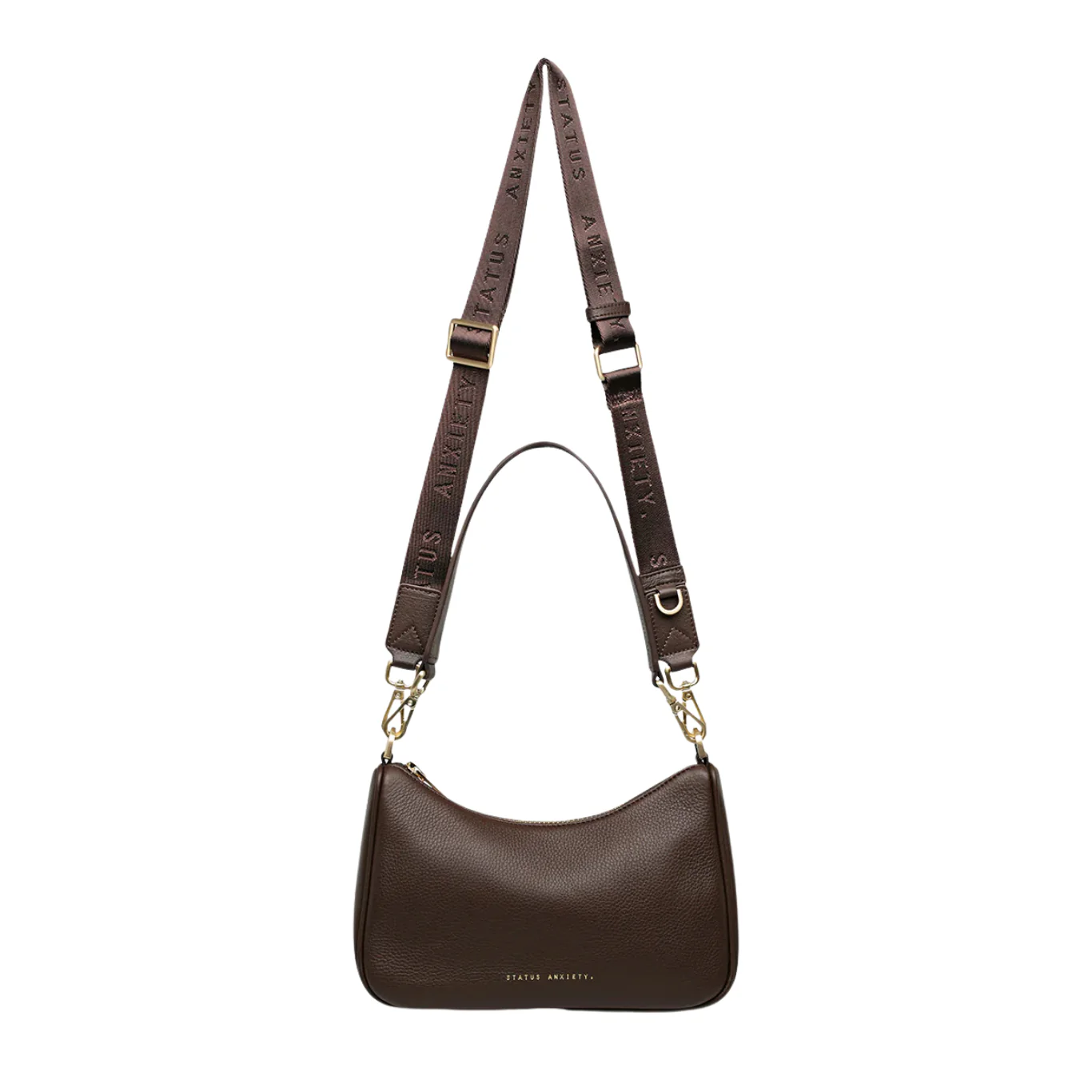 Look Both Ways Bag - Cocoa/Brushed Gold
