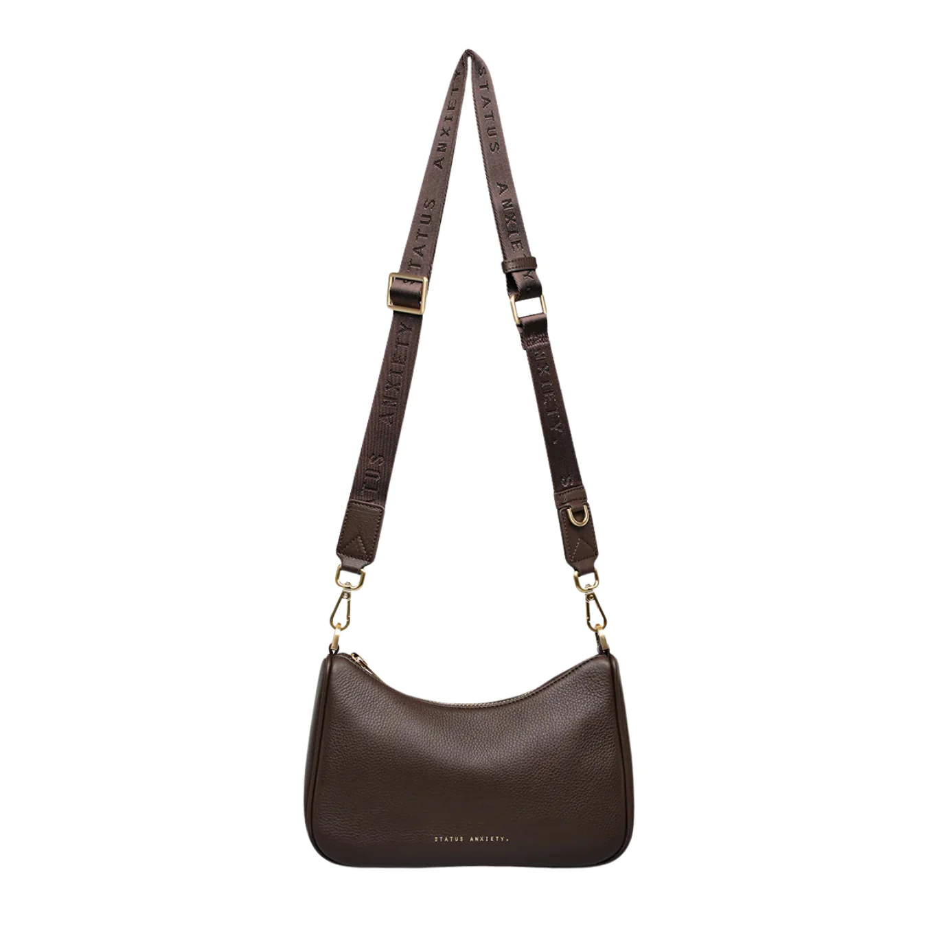 Look Both Ways Bag - Cocoa/Brushed Gold - Image 7