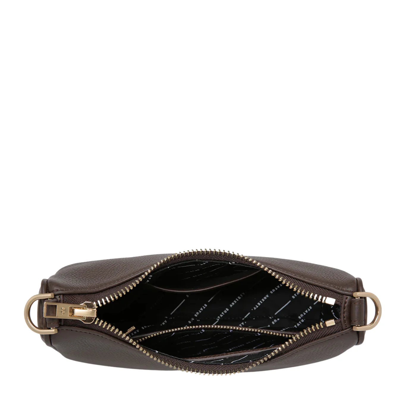 Look Both Ways Bag - Cocoa/Brushed Gold - Image 9