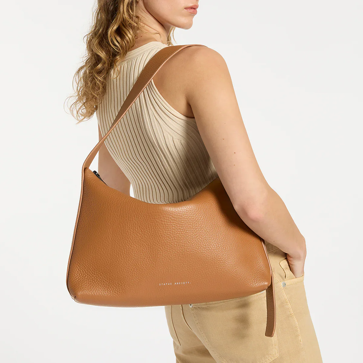 Losing Touch Bag - Tan - Image 7
