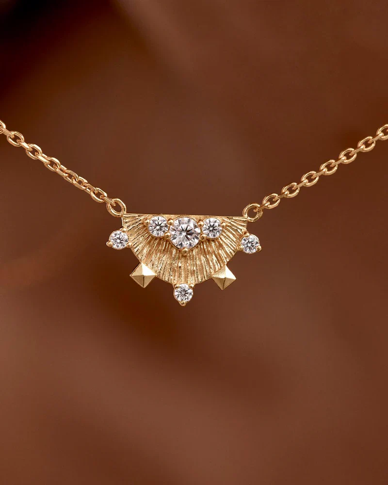 Lotus Rain Necklace - Image 3