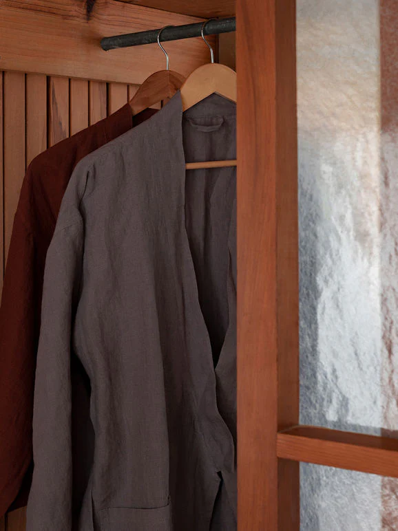 Linen Robe - Lupin - Image 3