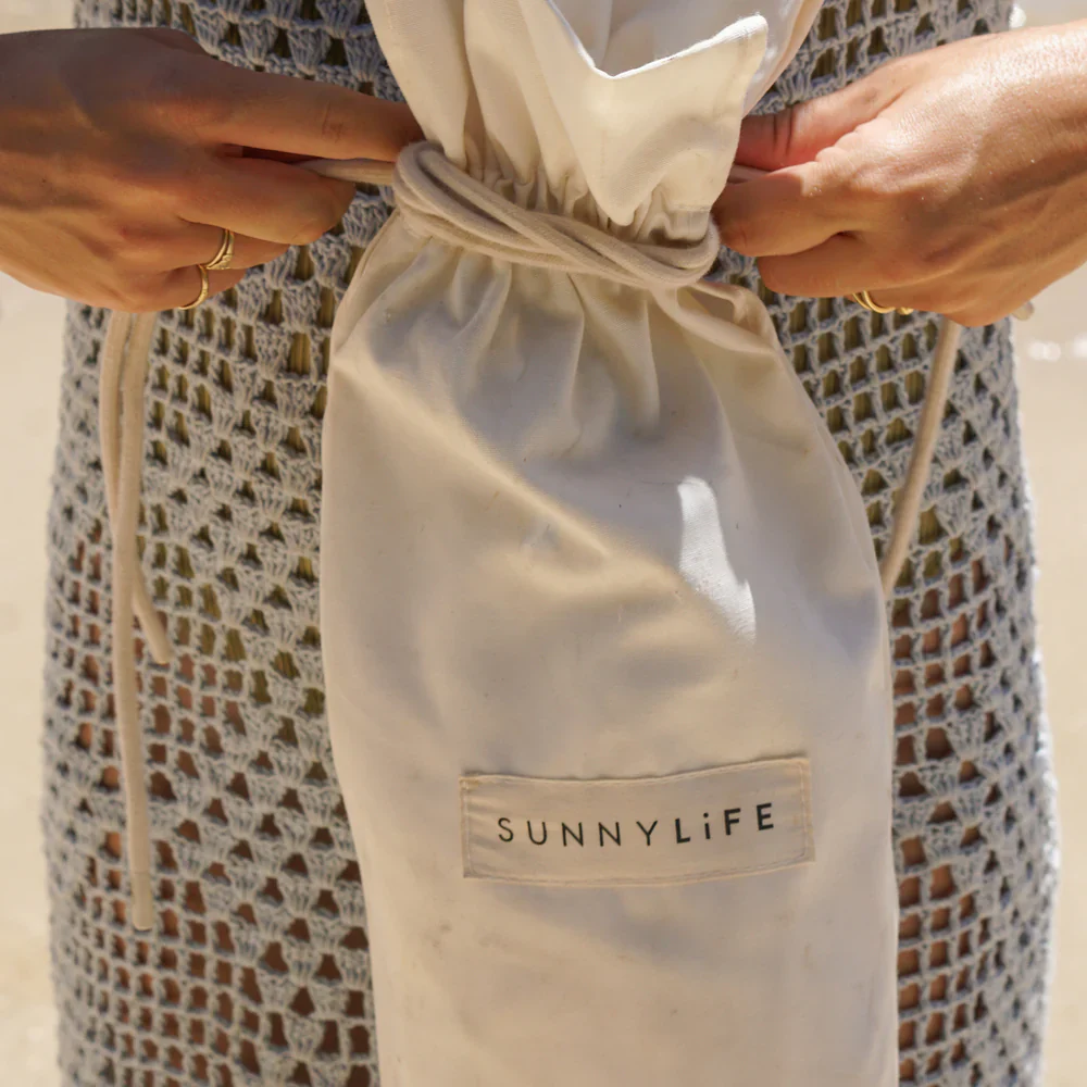 Luxe Beach Umbrella - Cream - Image 8