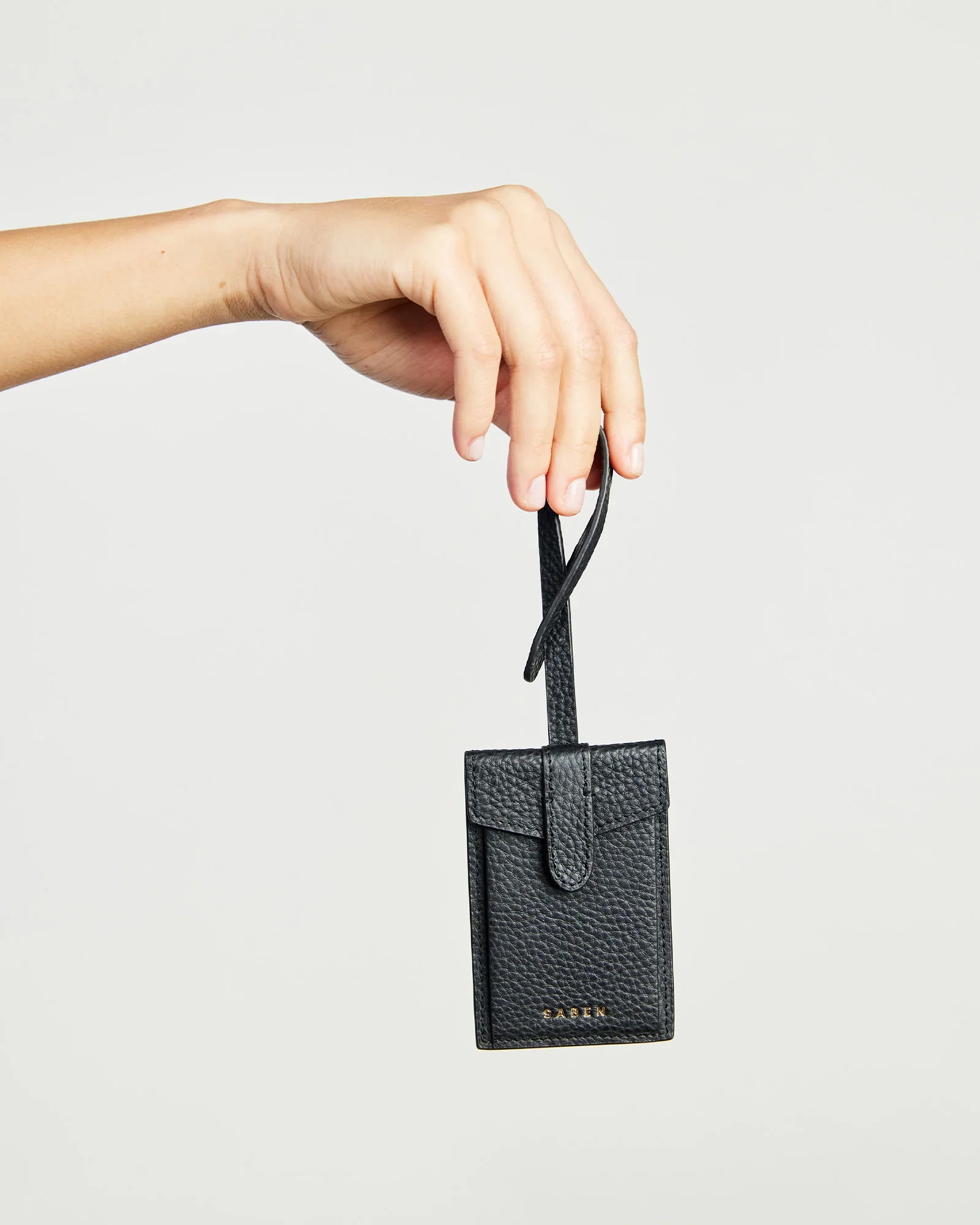 Lyon Luggage Tag - Black - Image 2