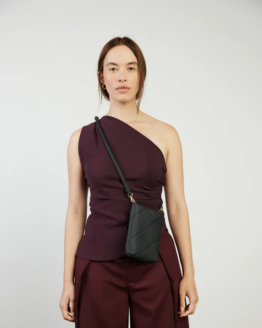 Maggie Crossbody - Black Bias - Image 5
