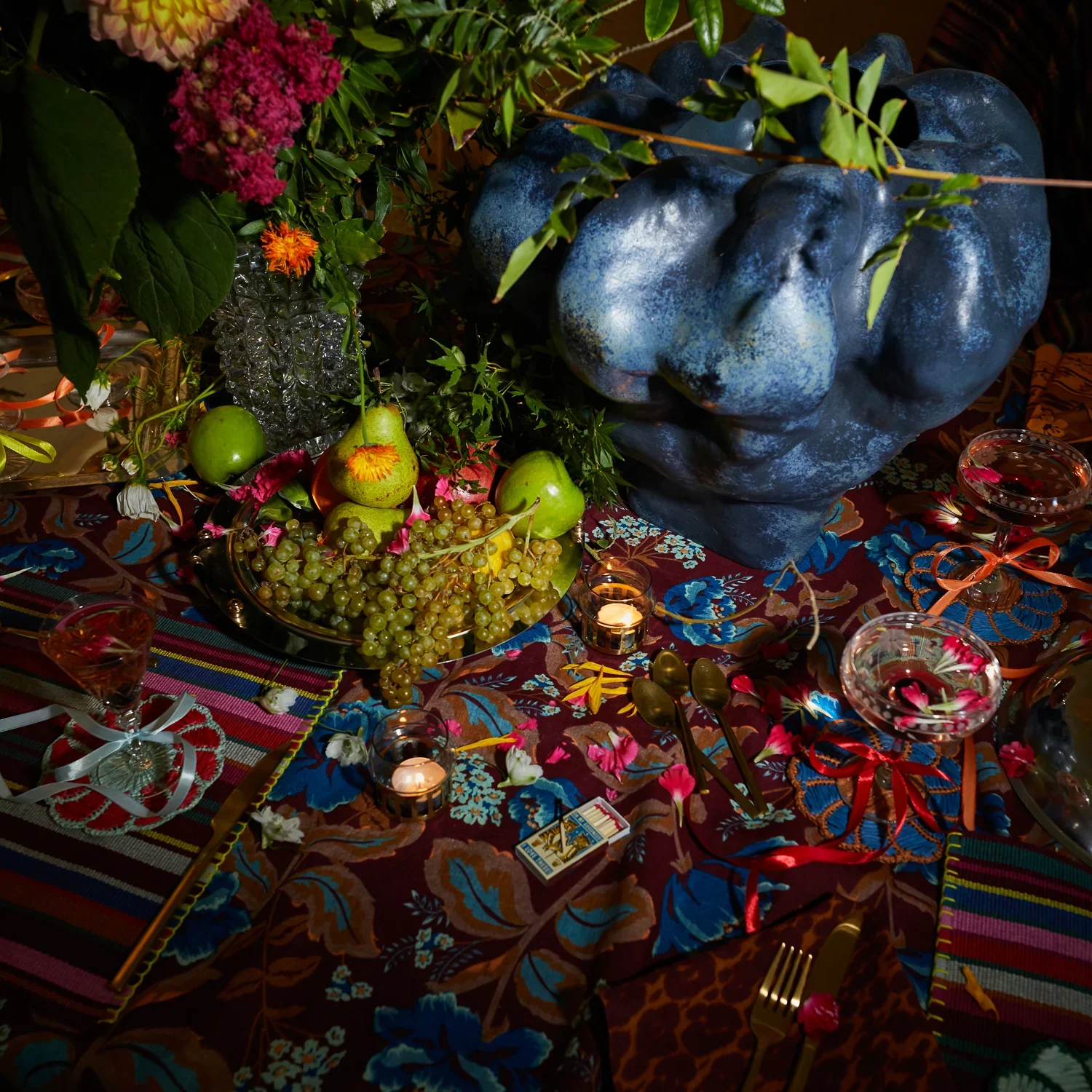 Margot Table Cloth - Mahogany - Image 7
