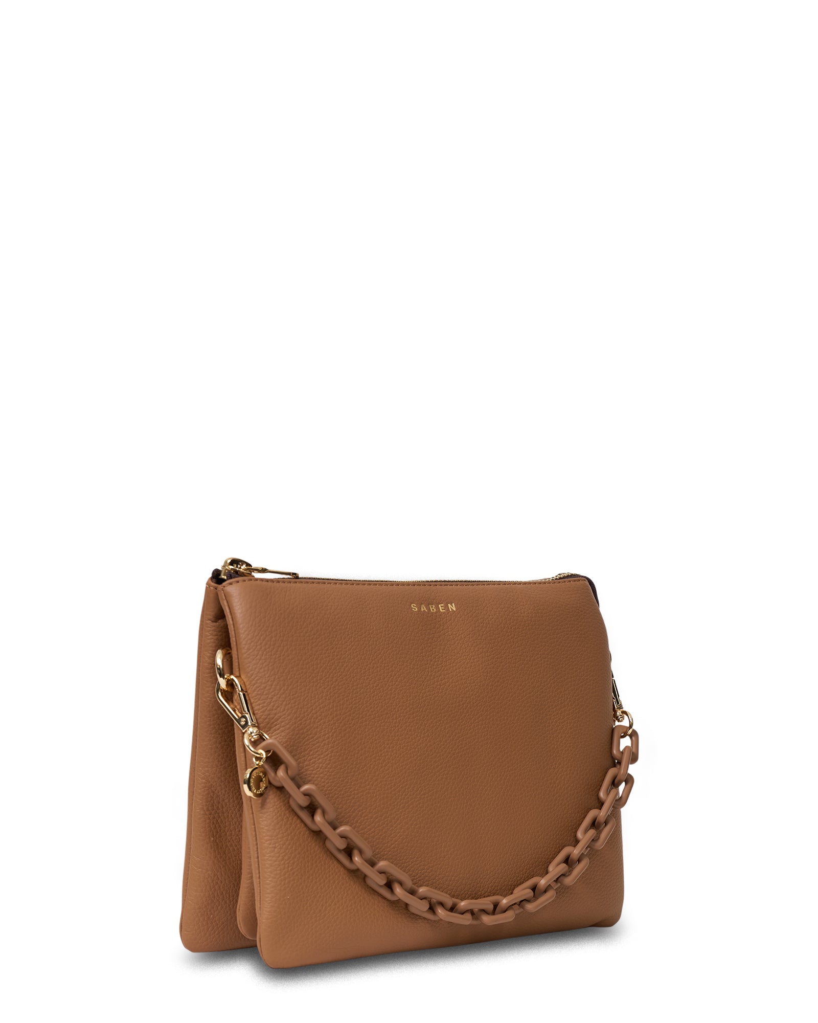 Matilda Crossbody - Toffee + Tonal Chain - Image 4
