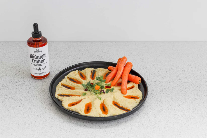 Midnight Ember - Smokey Pepper & Garlic Finishing Oil - Image 5
