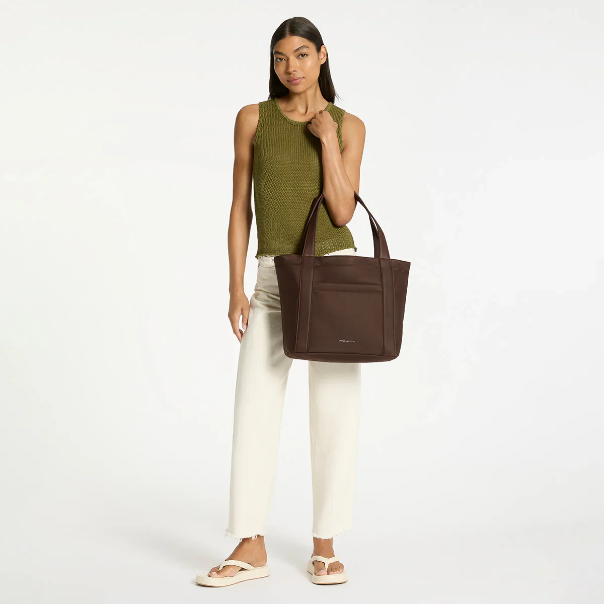 Mikah Recycled Bag - Truffle - Image 4