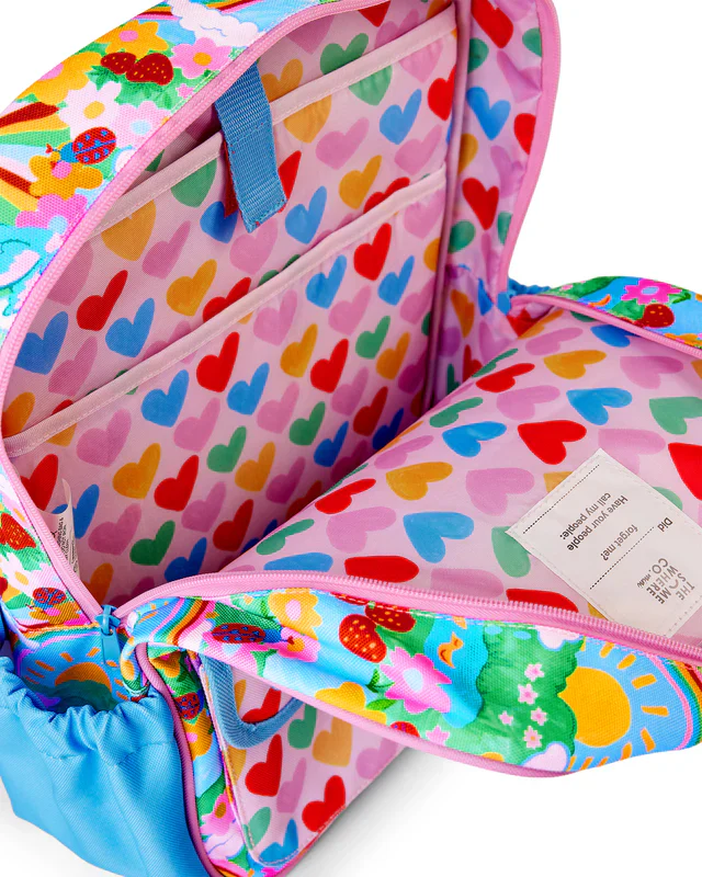 Mini Adventure Backpack - Rainbow Garden - Image 3