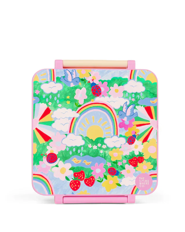 Mini Bento Lunch Box - Rainbow Garden