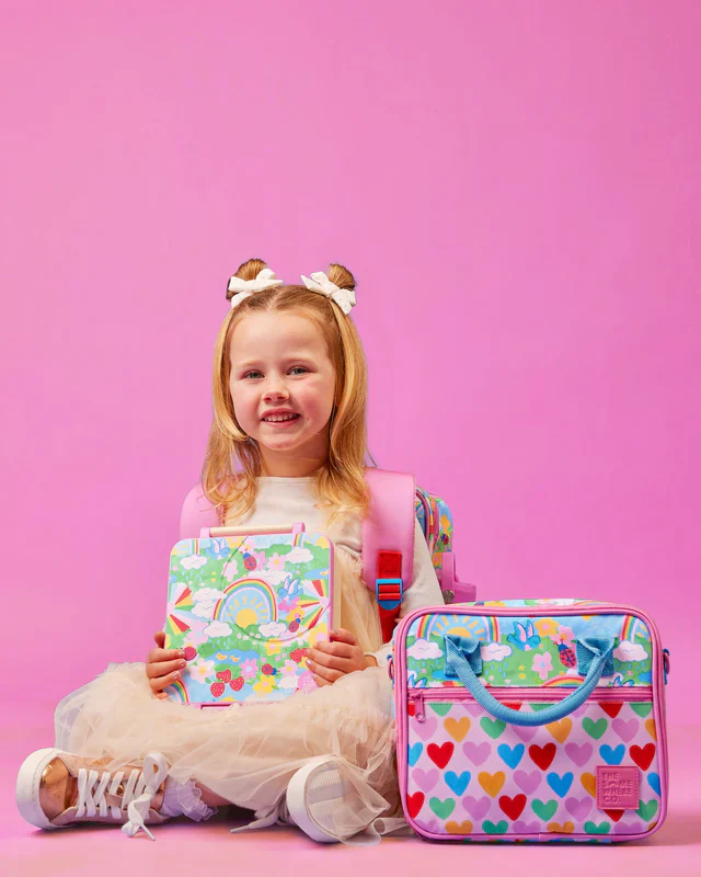 Mini Bento Lunch Box - Rainbow Garden - Image 2
