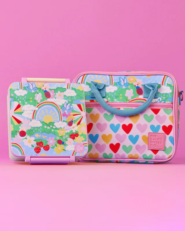 Mini Bento Lunch Box - Rainbow Garden - Image 5
