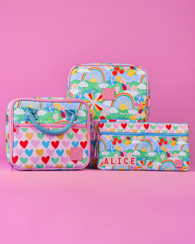Mini ID Pencil Case - Rainbow Garden - Image 4