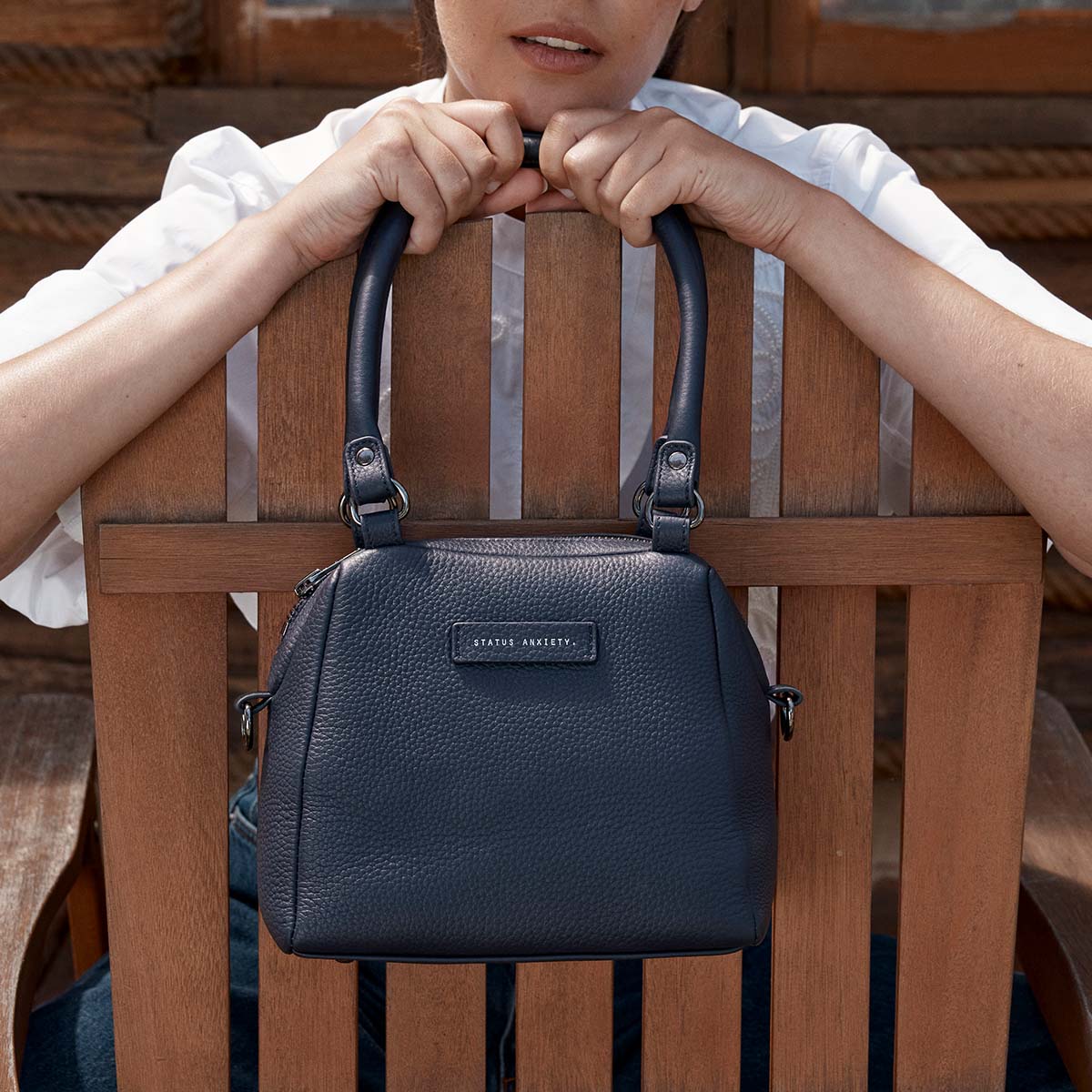 Mini Mountains Bag - Midnight Blue - Image 3